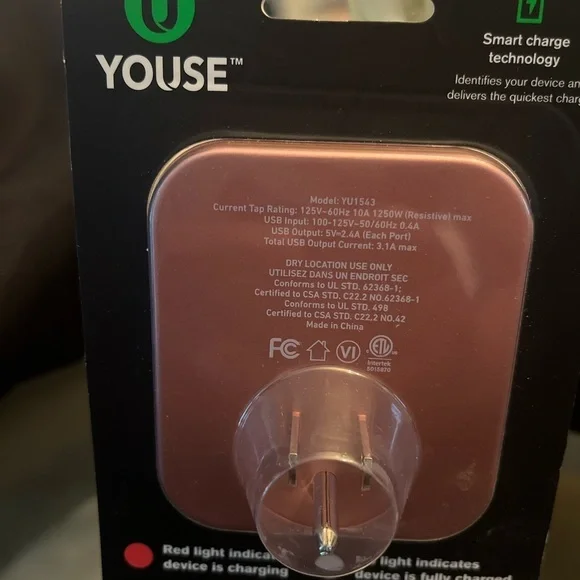 Dual USB Wall plate - Picture 5 of 5